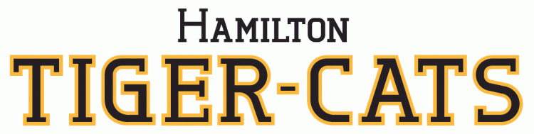 hamilton tiger-cats 2010-pres wordmark logo v4 iron on transfers for T-shirts